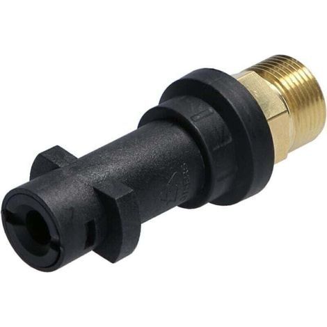 Adaptateur M22 mâle à baïonnette pour nettoyeur haute pression pour système de co (1/4)