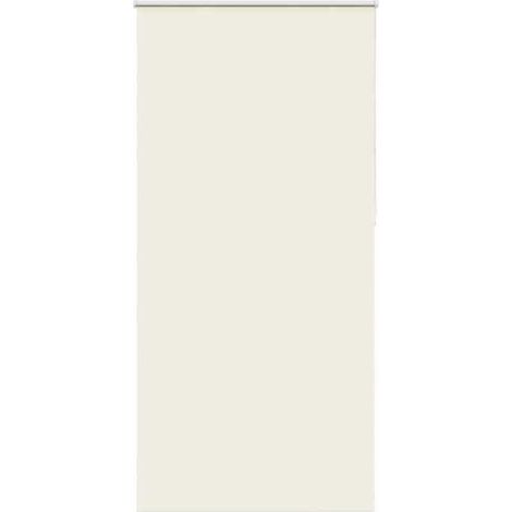 4011702 Store enrouleur occultant blanc cassé 110x210 cm largeur tissu (1/5)