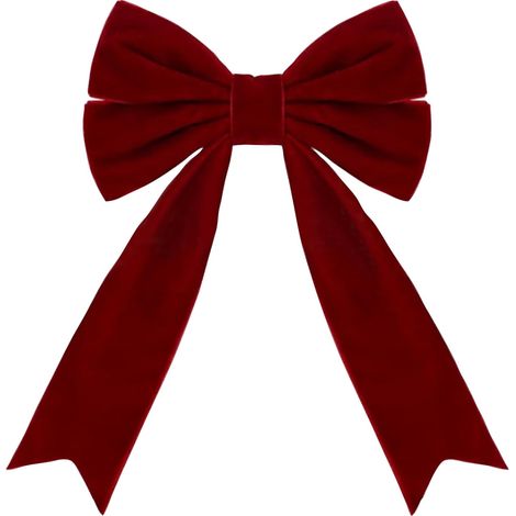 Ribbon Noeud 3D - Velours Doux - 12 Pièces - Décoration Arbre De Noël Fenêtre Intérieur Extérieur - 15 cm (1/5)