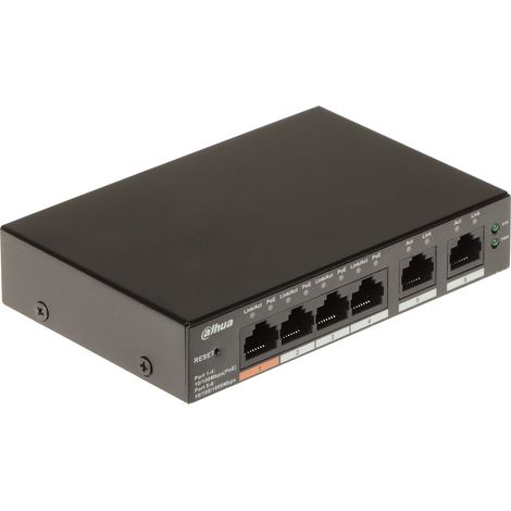 Switch POE CS4006-4ET-60 de 4 puertos dahua (1/4)