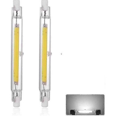 Ampoule LED R7s 40 W, 118 mm, blanc froid 6000 K, dimmable, remplacement halogène (1/5)