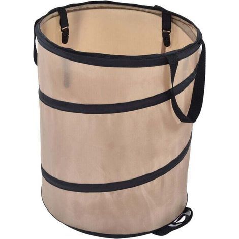 Gartenabfallsäcke, faltbare Laubkorbsäcke, wiederverwendbare Laubsäcke, robuste wiederverwendbare Gartensäcke, Gartenabfallsäcke, 37,8 l (1/4)