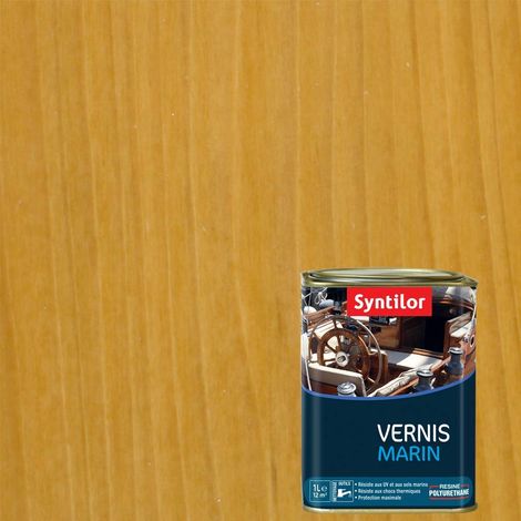 Vernis Marin Chêne Clair Satiné 1L (1/5)