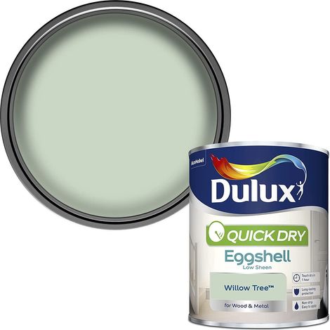 Dulux Quick Dry Eggshell - Willow Tree - 750ml