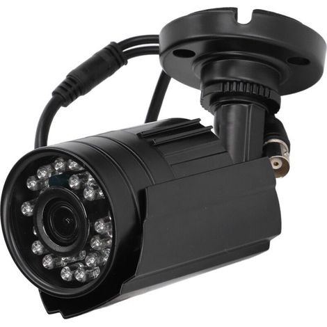 Caméra de sécurité Caméra de vidéosurveillance analogique 4 en 1 Caméra de surveillance Objectif 3,6 mm Vision nocturne infrarouge tanche pour extérieur IndoorNTCS (1/4)