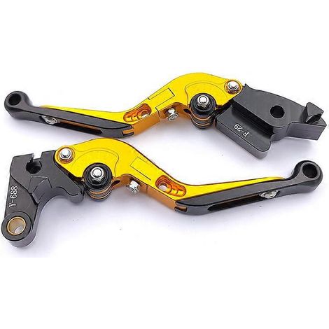 Accessoires de modification pour moto CBR600RR 03-06 : klaxon de frein en alliage d'aluminium, poignée de frein, accessoires de chariot (gris 3) (1/4)