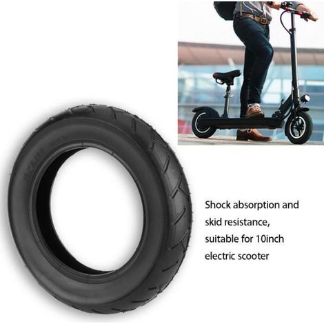 102.125 Tube extérieur pneumatique de pneu gonflable noir pour scooter électrique de 10 pouces-REN (1/4)