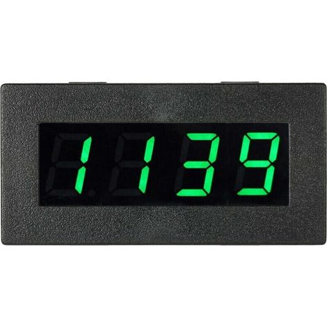 High-precision digital tachometer with 0.56-inch green display, speed measurement mode, black, green LED indicator (1/5)