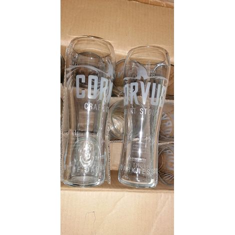 Lot de 6 verres Corvus - 50 cl - Verres à bière magnifiques et neufs