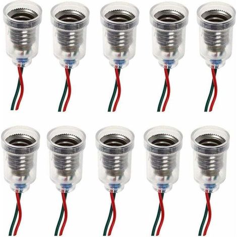 Lot de 10 Ampoule LED E27 Blanc-Chaud,6500K Ampoule Standar,9W Equivalent 60W,Non Dimmable,220V-240V pour Maison Restaurant Café-DOU (1/4)