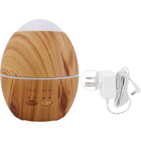 Diffuseur d'air purificateur mini pour maison bureau, humidificateur aromathérapie AC100-240V (couleur claire, fiche AU)