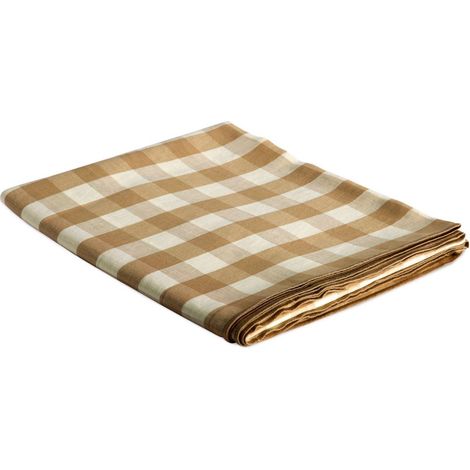ANDREA HOUSE MS22041 Mantel Vichy Beige 140x240 CM - ref: MS22041
