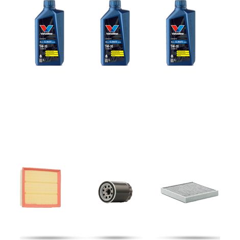 Kit tagliando 3 FILTRI e 3L OLIO compatibile con Hyundai ATOS 1.1 45kw dal 2003 (1/5)