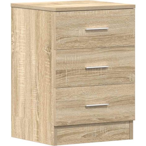 Maison Exclusive - Nachttisch Sonoma Eiche 38x35x56 cm Holzwerkst