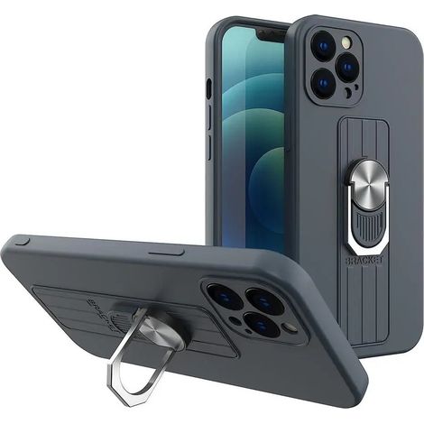 Cover posteriore per Samsung Galaxy A32 5G blu navy + vetro 9H (1/2)