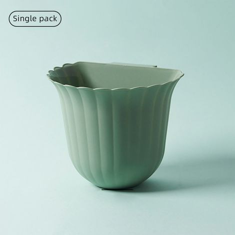 Panier à déchets suspendu en plastique pour porte de placard de cuisine, poubelle, bac à ordures