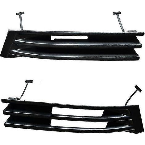Grille de ventilation inférieure de pare-chocs intérieure gauche/droite pour Mercedes-Benz Classe C W202/S202 (1993-1997) 2028800105 202880040 (1/5)