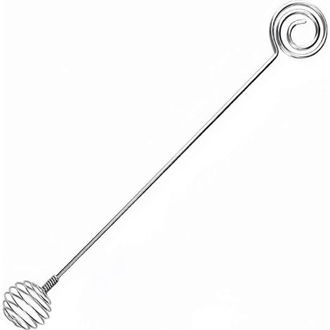 Cuillères à miel à ressort en acier inoxydable, ergonomiques et faciles à nettoyer, pour le brassage maison. (1/4)
