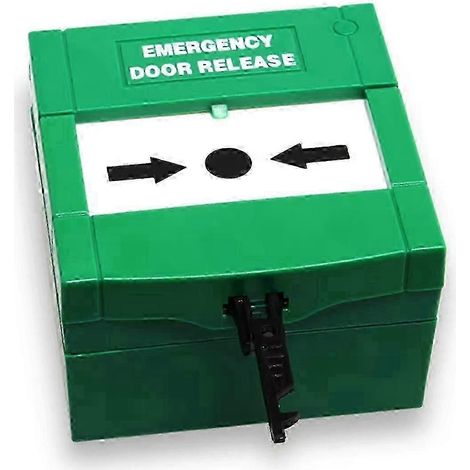 Interrupteur à clé de réinitialisation d'alarme incendie, bouton d'urgence manuel compatible avec le panneau de sécurité du système de contrôle d'accès (1/5)