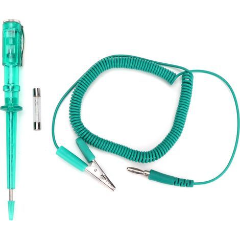 Universal 6V to 24V Car Voltage Circuit Tester, Automotive Voltage Tester Pen, Bulb Repair Tool (Green) - AquaForge (1/5)