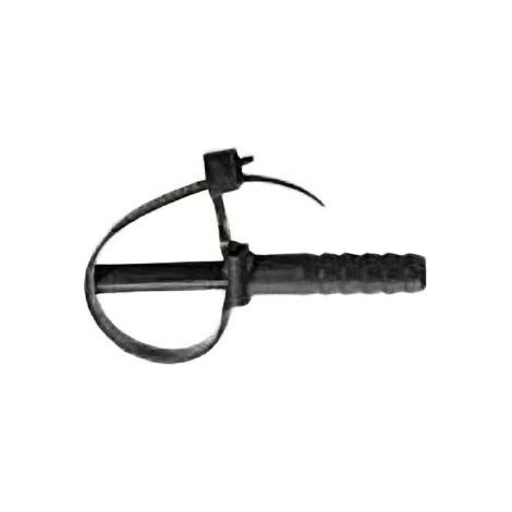 Support de selle pour colliers de serrage noirs 4,8 mm 9,5 x 15 mm F = 3,5 mm BMSN5499E /100 pièces/