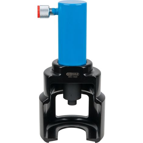 KS Tools 460.1420 Hydraulischer Lenkstockhebel-Abzieher mit Fenster für Scania,