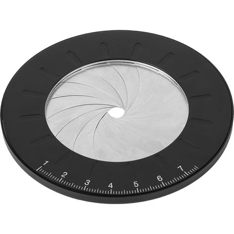 Règle à cercles modulable en acier inoxydable ajustable 12.5cm pour le dessin technique et le travail du bois (1/5)