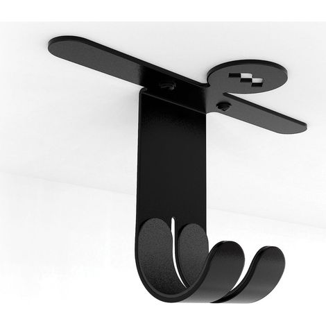 Meliconi MyBike Supporto Universale per Bicicletta da Soffitto, Supporto Portabici Soffitto da Esterno e Interno, Supporto Premontato in Acciaio, Portata 30 Kg, Made in Italy (1/5)