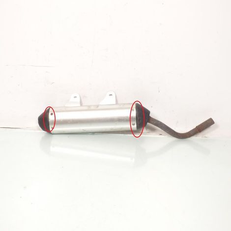 [PRODUIT D'OCCASION] Silencieux d échappement Tecnigas pour moto Rieju 50 MRT (1/4)