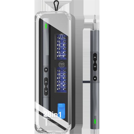 Kit d'outils de réparation électronique professionnel 28 en 1 comprenant un tournevis de précision (1/5)