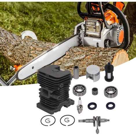 38-mm-Zylinder-Kolbenlagersatz für Stihl MS180 018 MS170 017, Kurbelwellenersatz 1130 020 1208 (1/5)