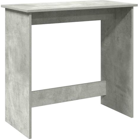 Maison Exclusive - Schreibtisch Betongrau 80x40x75 cm Holzwerksto