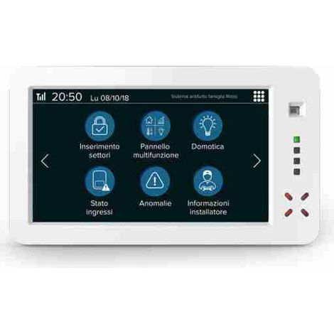 Tastiera di comando touch screen 7"