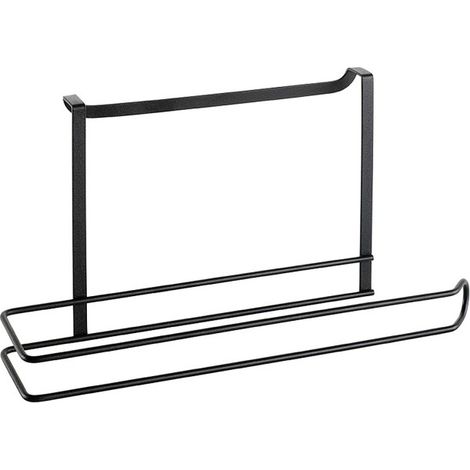 Porte-rouleau de cuisine Metaltex Galileo 34x10x18 cm Noir (1/3)