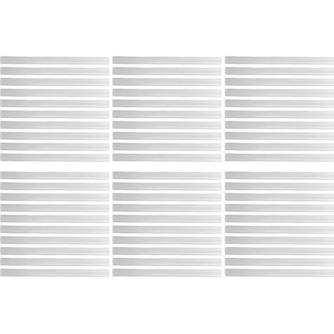 Bâtons de colle chaude Toivize 7x100mm transparents haute viscosité EVA premium lot de 60 pièces pour pistolet standard bricolage précis (1/5)