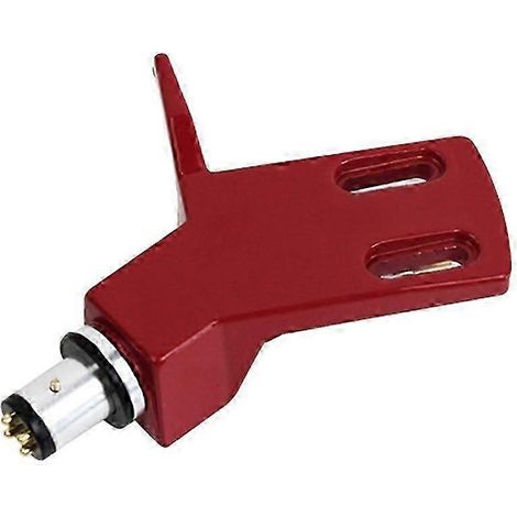 Support de cellule pour platine vinyle en alliage d'aluminium, support de cellule, rouge (1/5)