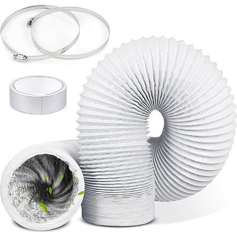 150 mm PVC Aluminium Ventilation Hose 3 m (1/5)