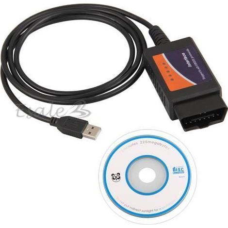 Scanner de diagnostic OBD2 V1.5a - Interface CAN - Compatible voitures 1996+ (1/3)