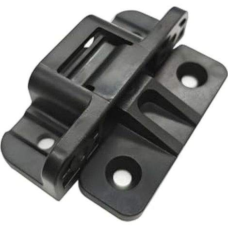 AS-X Réglable Ferrure à Enfiler Plaques de Partie et Cadre Support de Panneau Connecteur Raccords Suspendus pour Meubles Panneaux Capacité Jusqu'à 20kg Plastique (20 Paire)