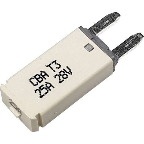 Hansor Circuit Breaker Mini, type 3. Manual Reset, 25A CBA3 Series 25A Sicherungsautomat Standard Fl