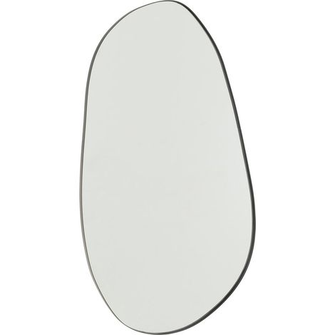 Miroir Mural en Métal "Extrema" 108cm Noir