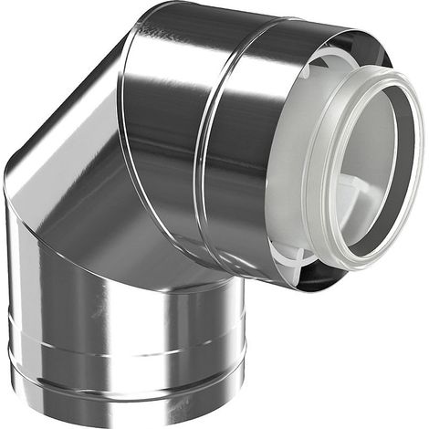 Bogen konz. DN 200/300, 87° Edelstahl  - 7746900984 von Buderus (1/2)