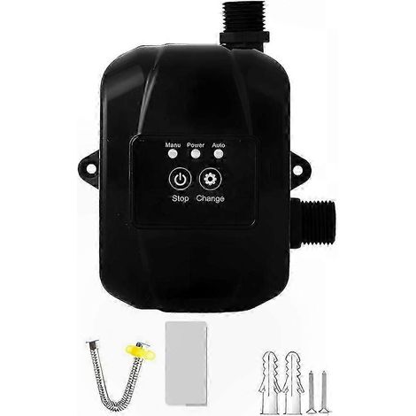 Pompe de surpression automatique 24 V pour douche, compatible avec les chauffe-eau, prise standard américaine. (1/5)