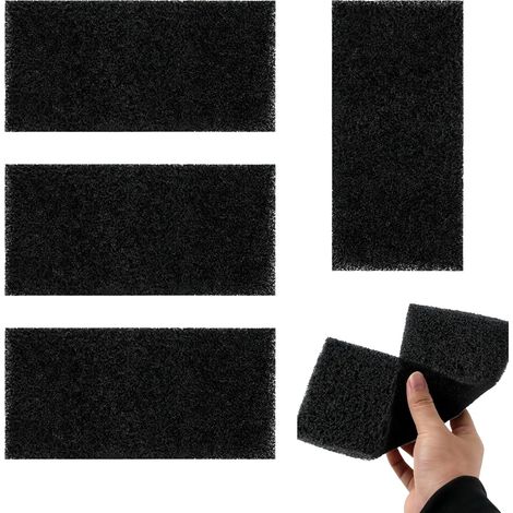 4 x Cat Litter Filters - High Density Cat Litter Carbon Filter - For Universal Litter - Kitchen Compost Charcoal - Odour Absorber for Home Bin (1/5)