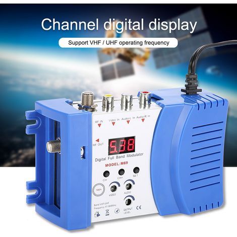 Modulateur RF AVRF AVTV Convertisseur VHF UHF 230V UE (1/5)