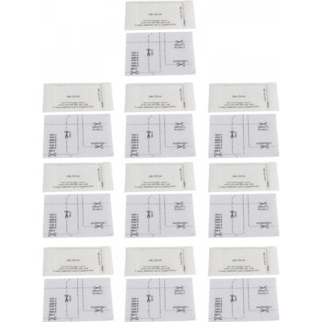 Lot de 10 filtres pour aspirateur Air Clean pour Miele S240, S250, S290, S300, S400, S500, S600 (1/5)