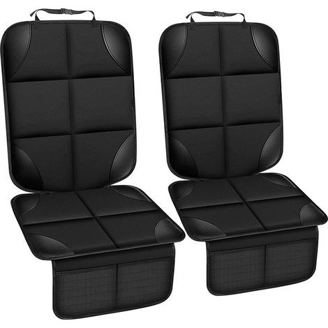 Housse de siège voiture enfant – 2 pièces antidérapantes en tissu Oxford 600D – Imperméable et renforcée – Compatible SUV et berline (1/5)