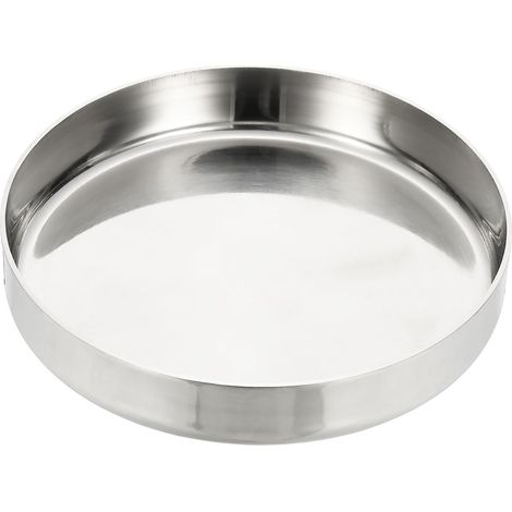 Emboutstuyau45 mmdiamètre extérieur, 2 emboutstuyau plats en acier inoxydable 304 Embouttuyau poli Capuchon rond pour les industriesla plomberie HVAC Tuyauterie métallique - 159mm (1/5)