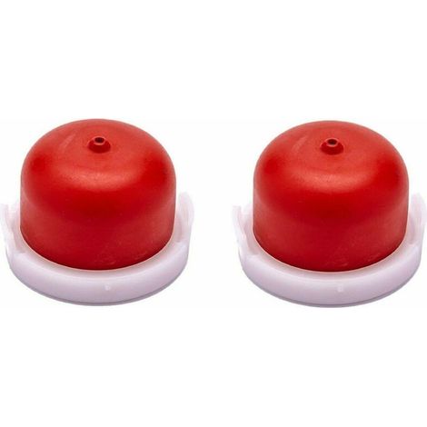 Pompe d'amorçage 2x pour tondeuse – Compatible Briggs & Stratton 3-4HP – Poire carburateur pour débroussailleuse et tracteur - 5085H (1/2)