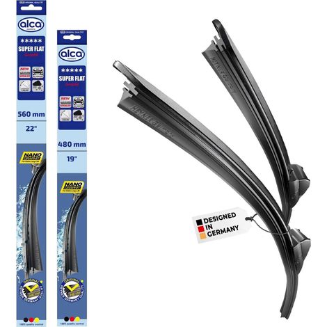 alca® Scheibenwischer passend für ALPINA B3 (03.1999 - 12.2006) SUPER FLAT Flachbalkenwischer (1/5)